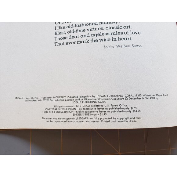 Old Fashioned Ideals Magazine – Vintage Winter Home Decor, Retro Photography - Picture 5 of 7